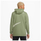 Nike Ανδρική ζακέτα Dri-FIT Fleece Full-Zip Fitness Hoodie